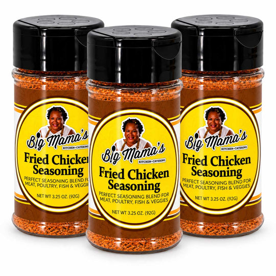 Oven Fried Chicken Seasoning | Pack of 3 | 3.25 oz | Big Mama's Kitchen & Catering