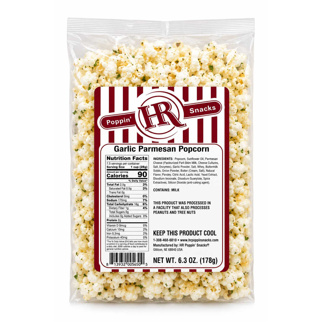 Garlic Parmesan Popcorn