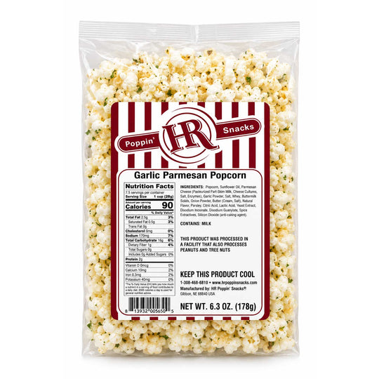Garlic Parmesan Popcorn