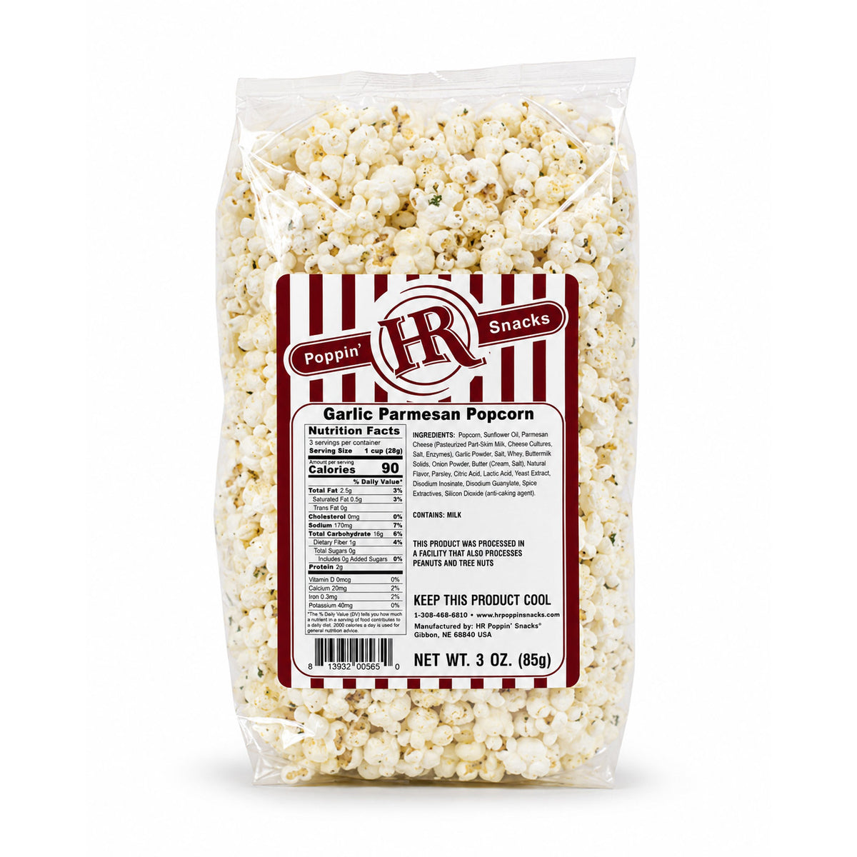 Garlic Parmesan Popcorn