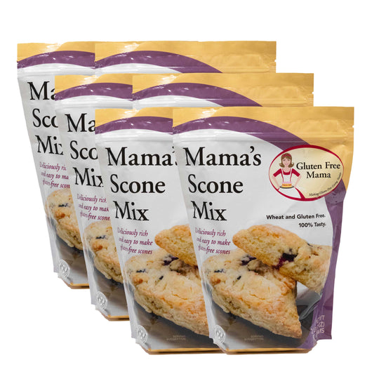Gluten Free Scone Mix | Pack of 6 | 2 lb | Gluten Free Mama | 6055