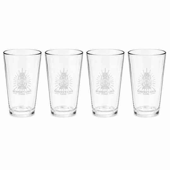 Robber's Cave Pack of 4 Glasses