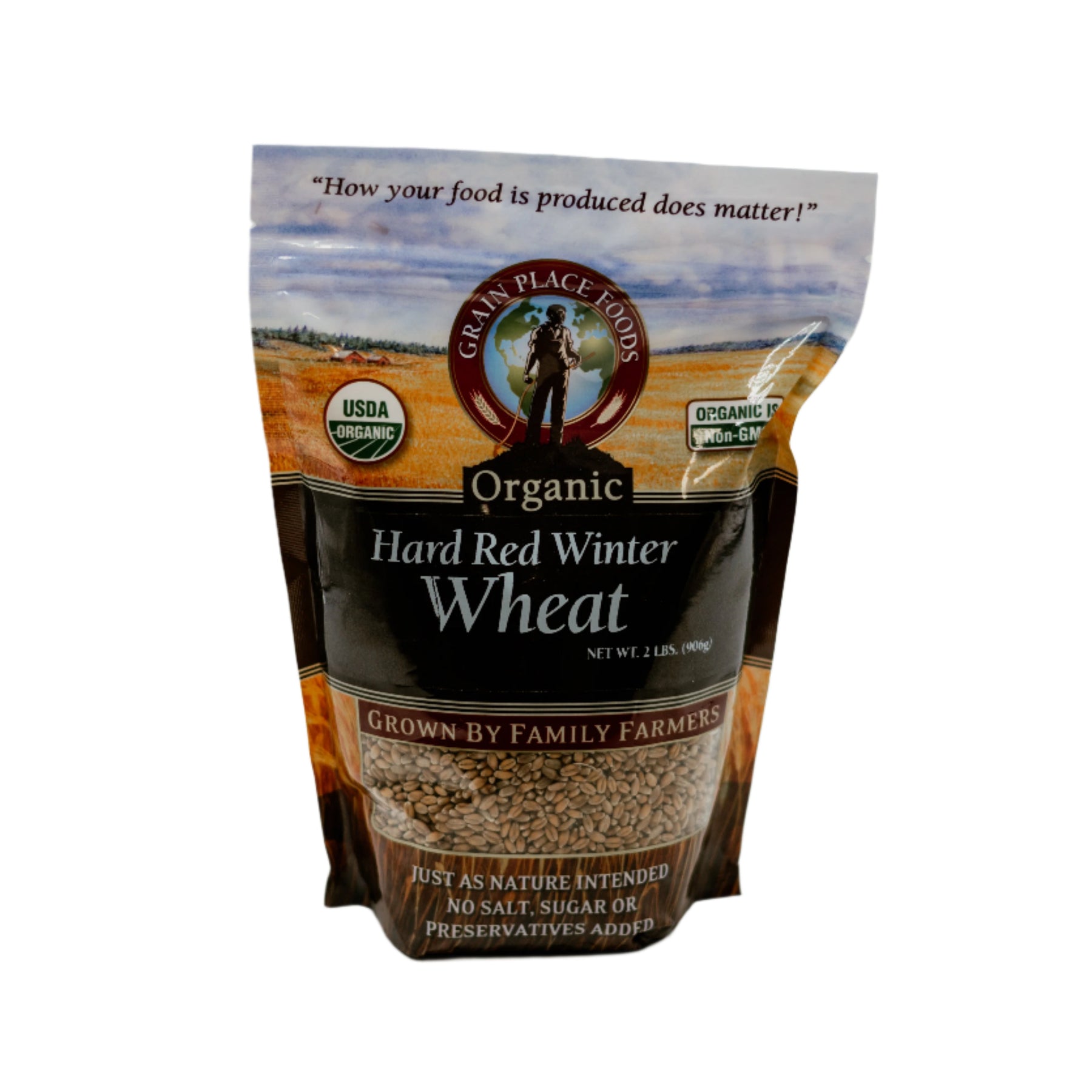 hard red winter wheat seed for planting Organic Hard Red Winter Wheat | 2 lb | Non-GMO