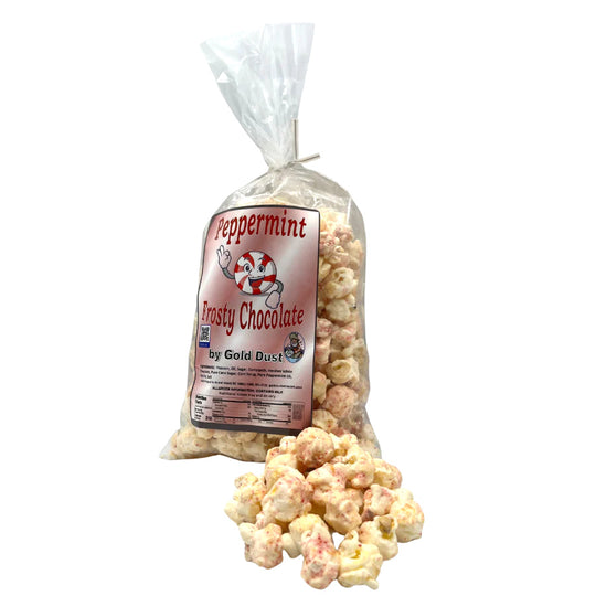 Peppermint White Chocolate Popcorn