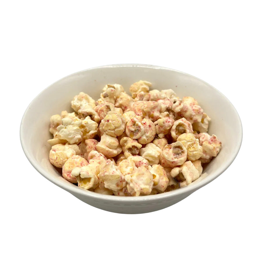 Peppermint White Chocolate Popcorn