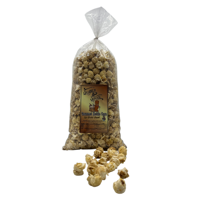 Cinnamon and Sugar Gourmet Kettle Corn | 7 oz. bag | 2 Pack | Non-GMO | Made with REAL Cinnamon | Light and Fluffy | All Natural | Gluten Free | Nebraska Popcorn | Shipping Included
