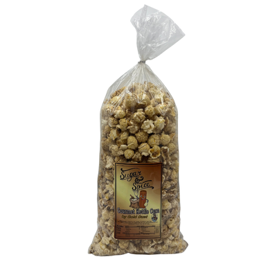 Cinnamon and Sugar Gourmet Kettle Corn | 7 oz. bag | 4 Pack | Non-GMO | Cinnamon & Sugar Snack | Sprinkled With REAL Cinnamon | Light and Fluffy | Ideal for Sharing | All Natural | Nebraska Popcorn | Gluten Free | Shipping Included