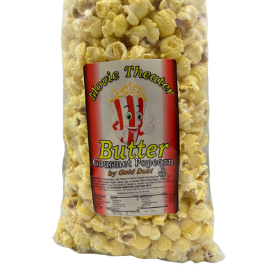 Movie Theater Butter Gourmet Popcorn | 7 oz. bag  | Buttery and Salty Goodness | Perfect Party Snack | Fresh & Crunchy Snack | Perfect for On the Go | Irresistible Smell | Made with High Quality Ingredients | Nebraska-Made | 4 Pack | Shipping Included