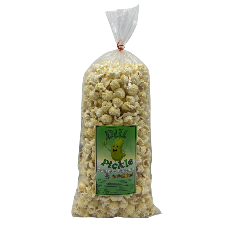 Dill Pickle Gourmet Popcorn | 8 oz. bag | 2 Pack | Tangy & Savory Flavor | Pickle Lover&
