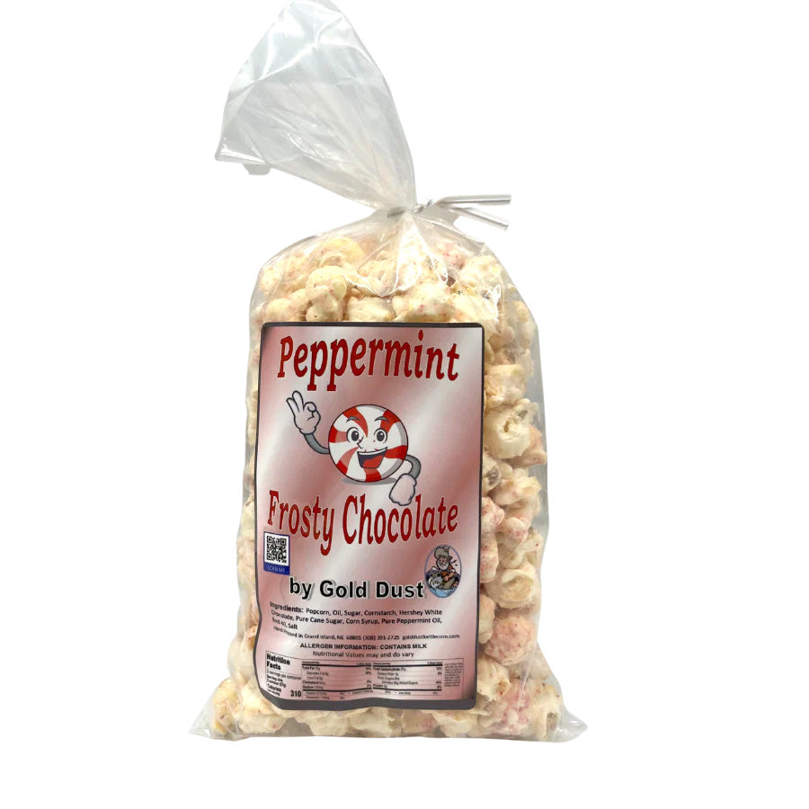 Peppermint White Chocolate Popcorn