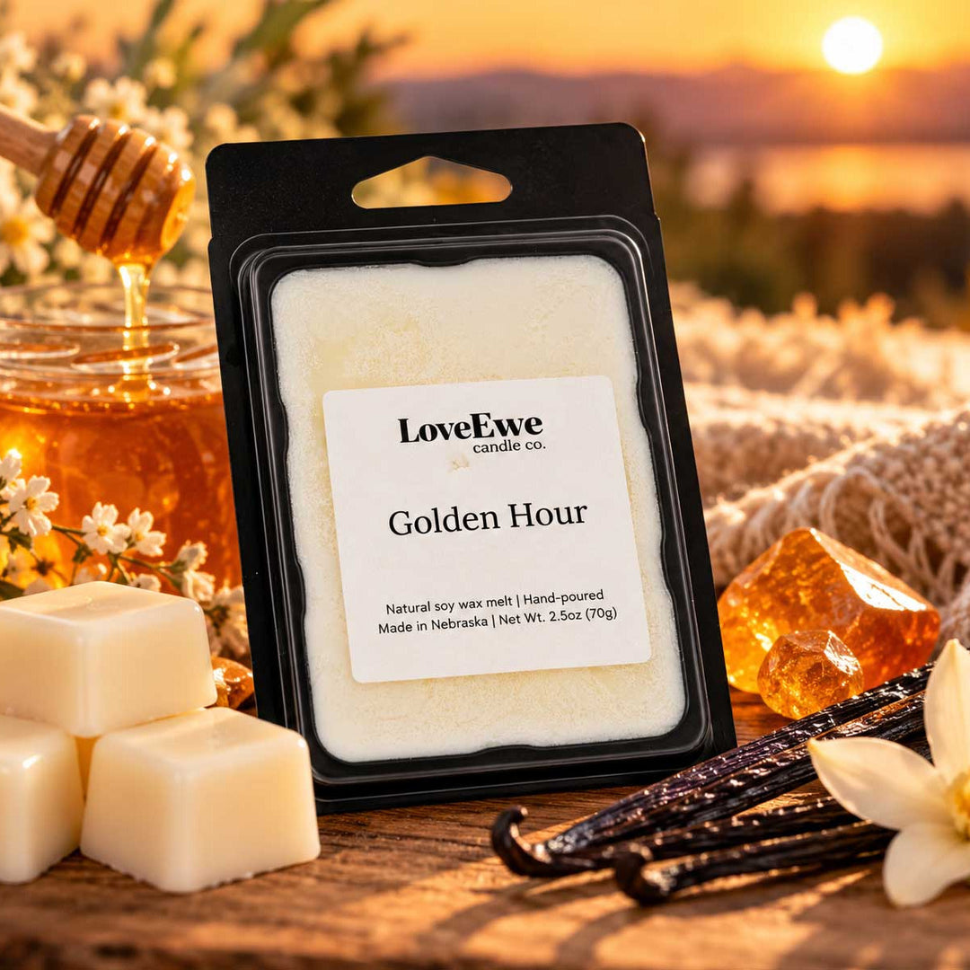 golden hour wax melt