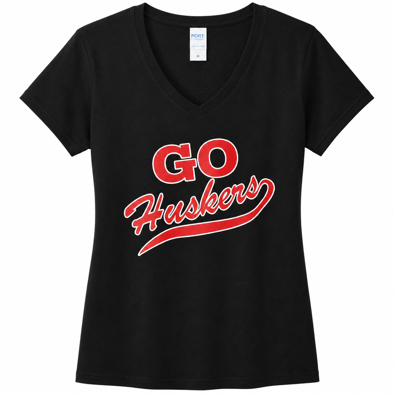 Go Huskers Black Shirt
