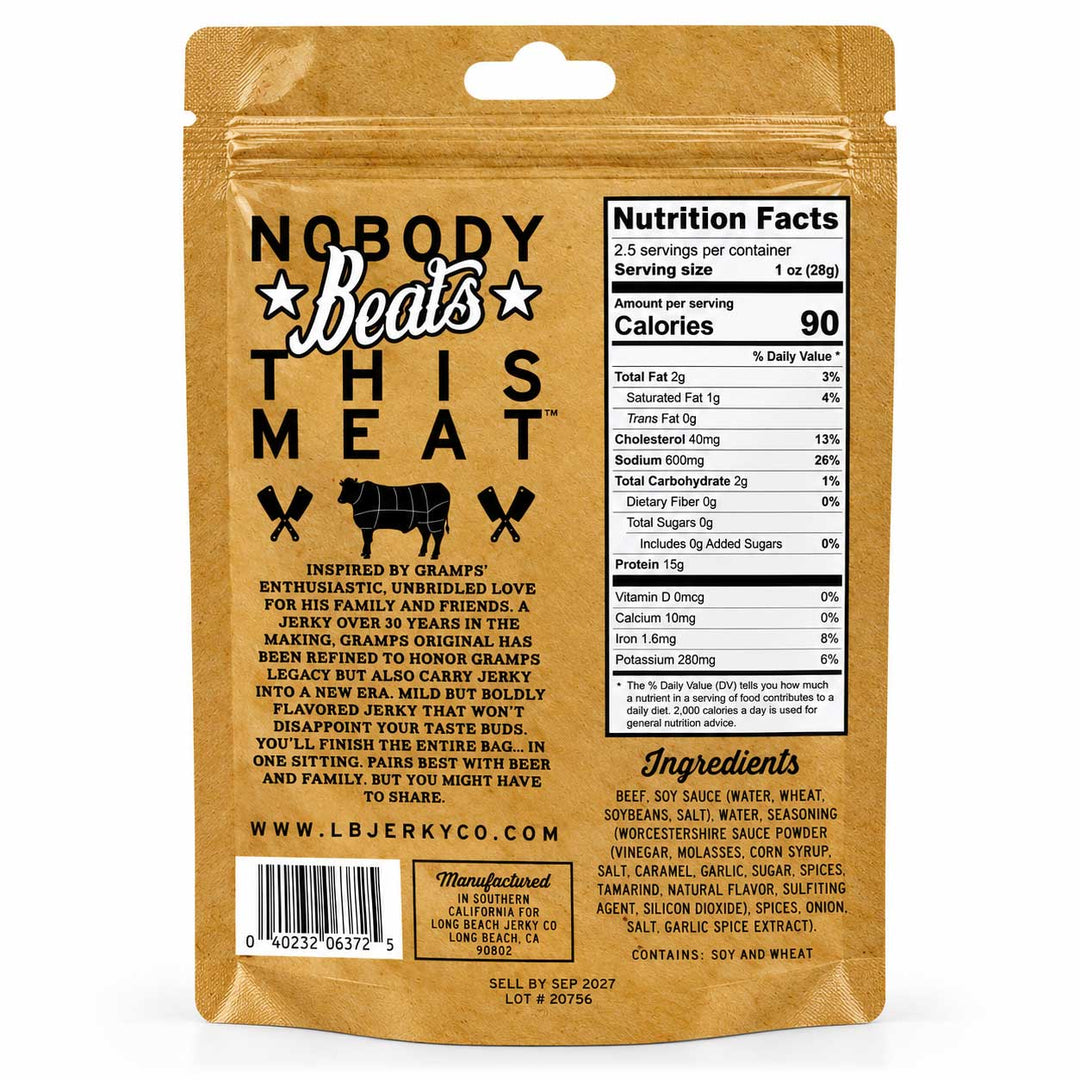 Gramps' Original Long Beach Jerky