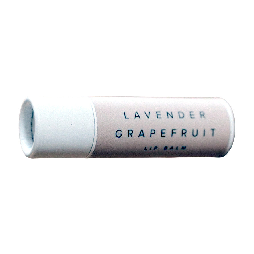 Our lavender co lavender grapefruit lip balm