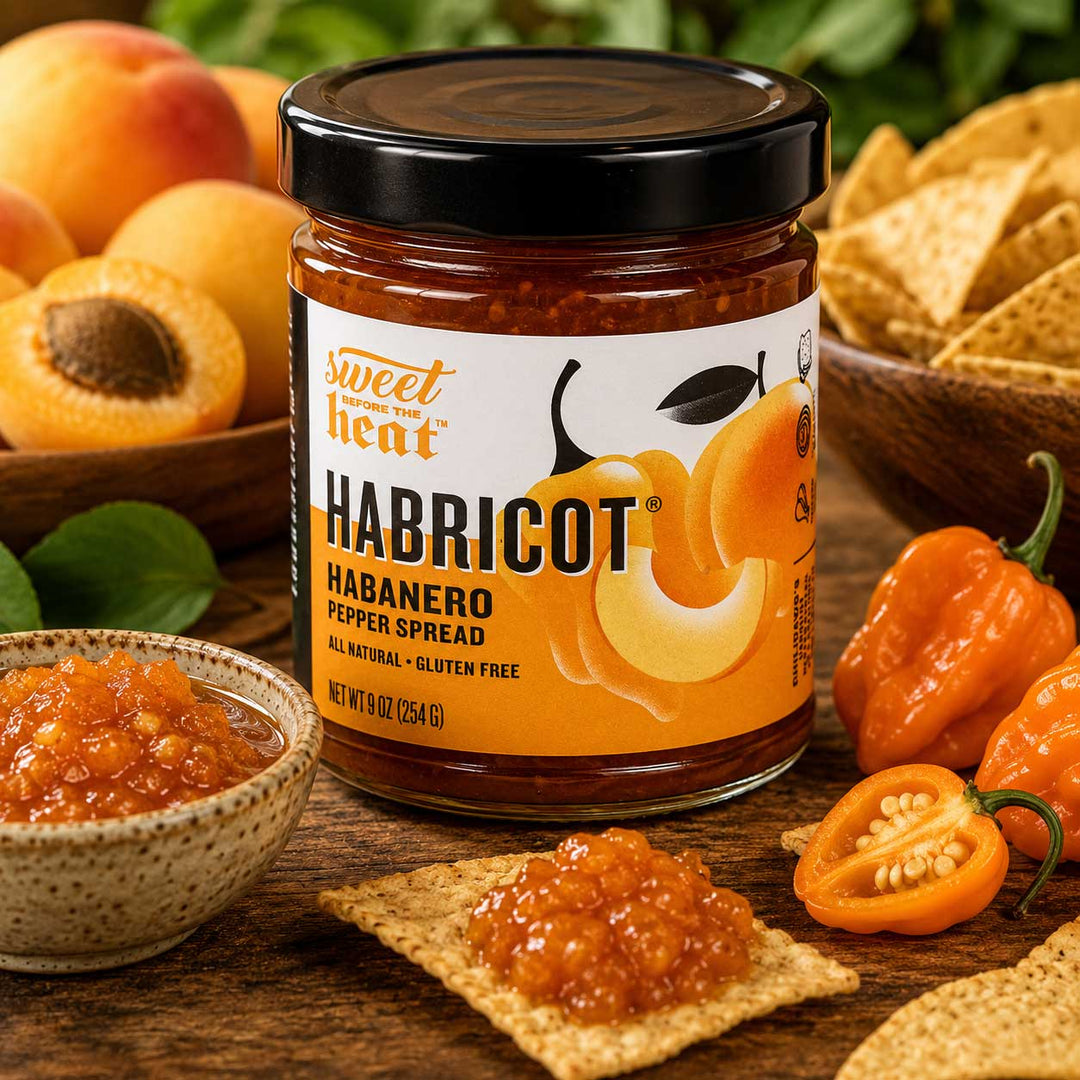 SALE CLOSE DATED | Habricot Pepper Spread | 9 oz | Gluten Free | Chili Dawg's Foods of Fire