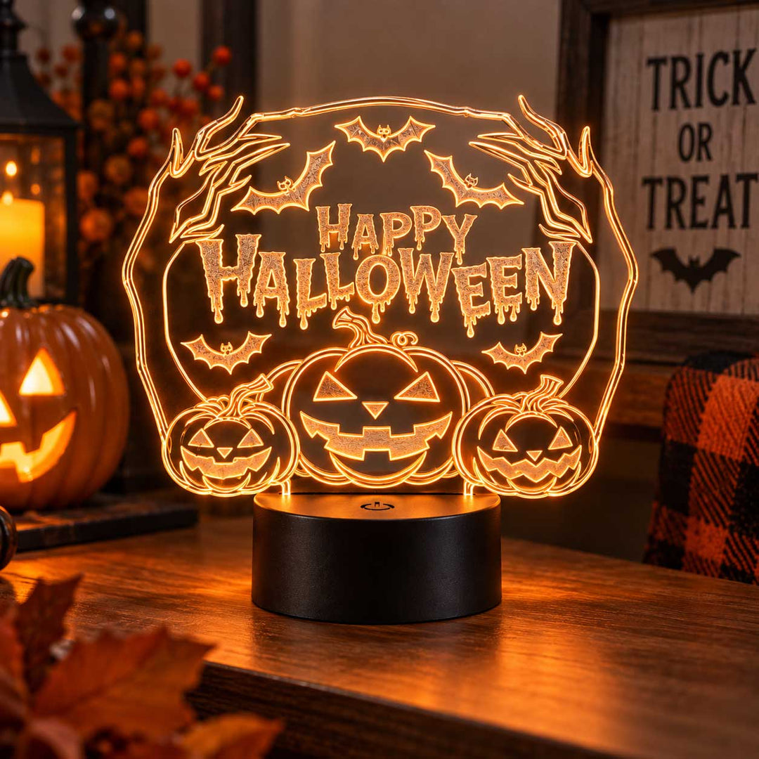 Happy Halloween LED Sign