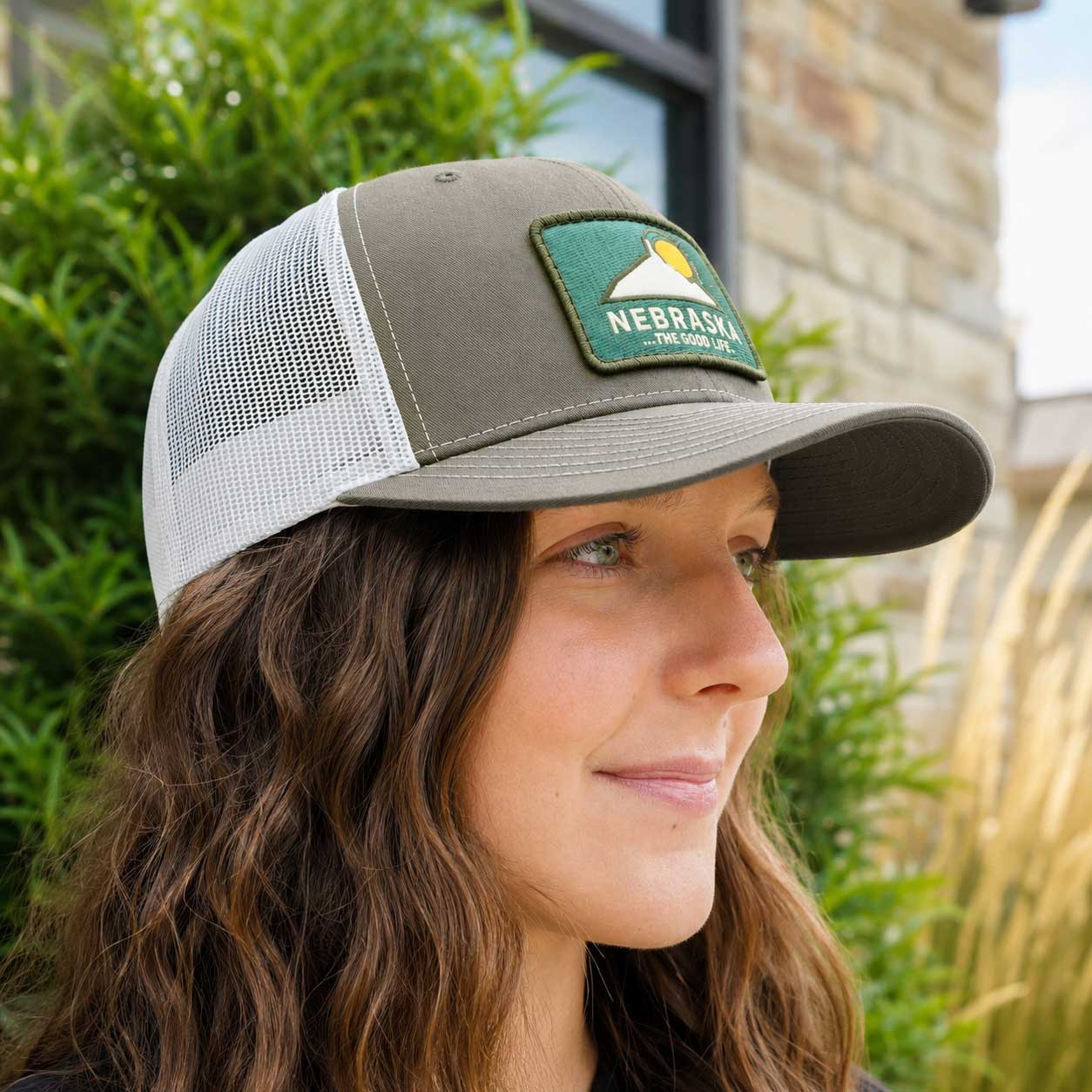 Good Life Trucker Hat | Chimney Rock | One Size Fits Most