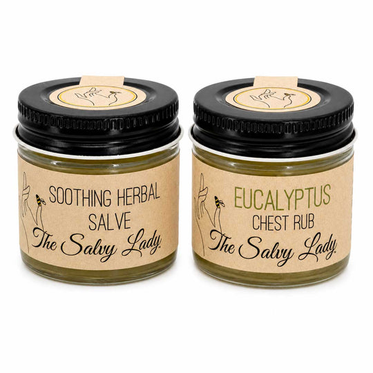Healing Salve Bundle | 1 oz | Chest Rub & Healing Salve | The Salvy Lady