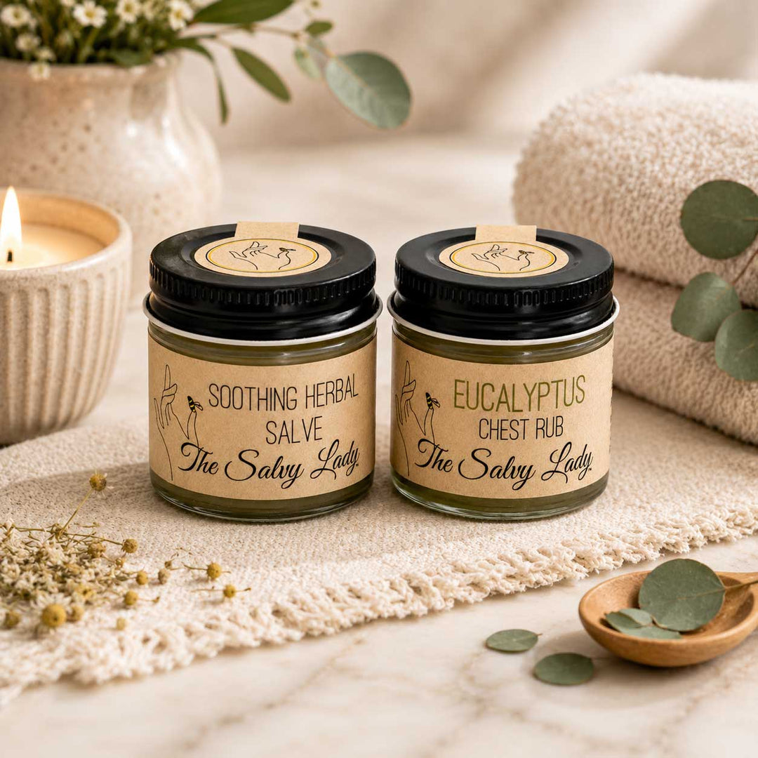Healing Salve Bundle | 1 oz | Chest Rub & Healing Salve | The Salvy Lady