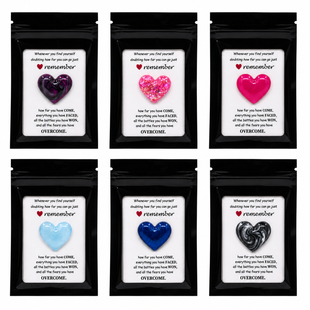 Remember heart charms