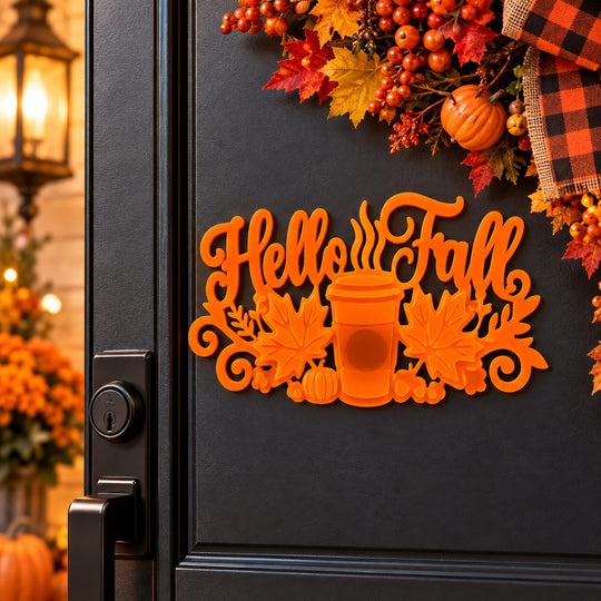 Hello Fall Decor