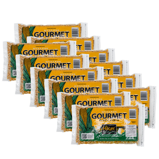 Yellow Popcorn Kernels | Pack of 12 | 2 lb | Hilger's Agri-Natural