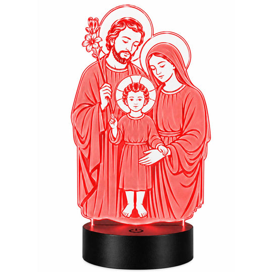 Holy Family Inspirational Plaque