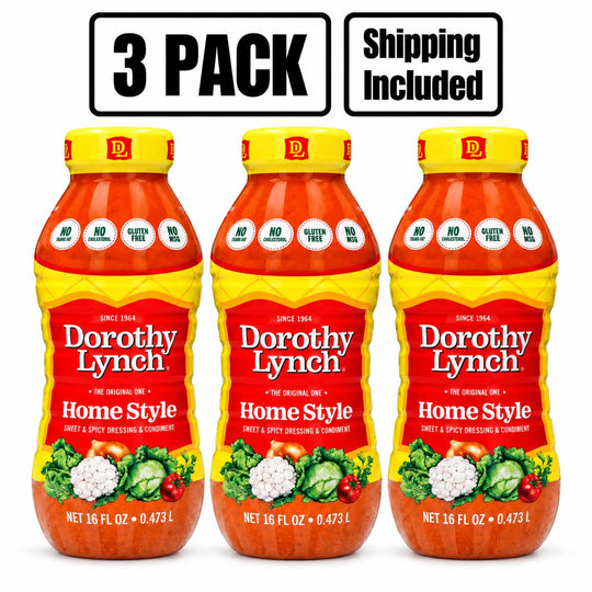 Dorothy Lynch Home Style Pack of 3 Shipping Included