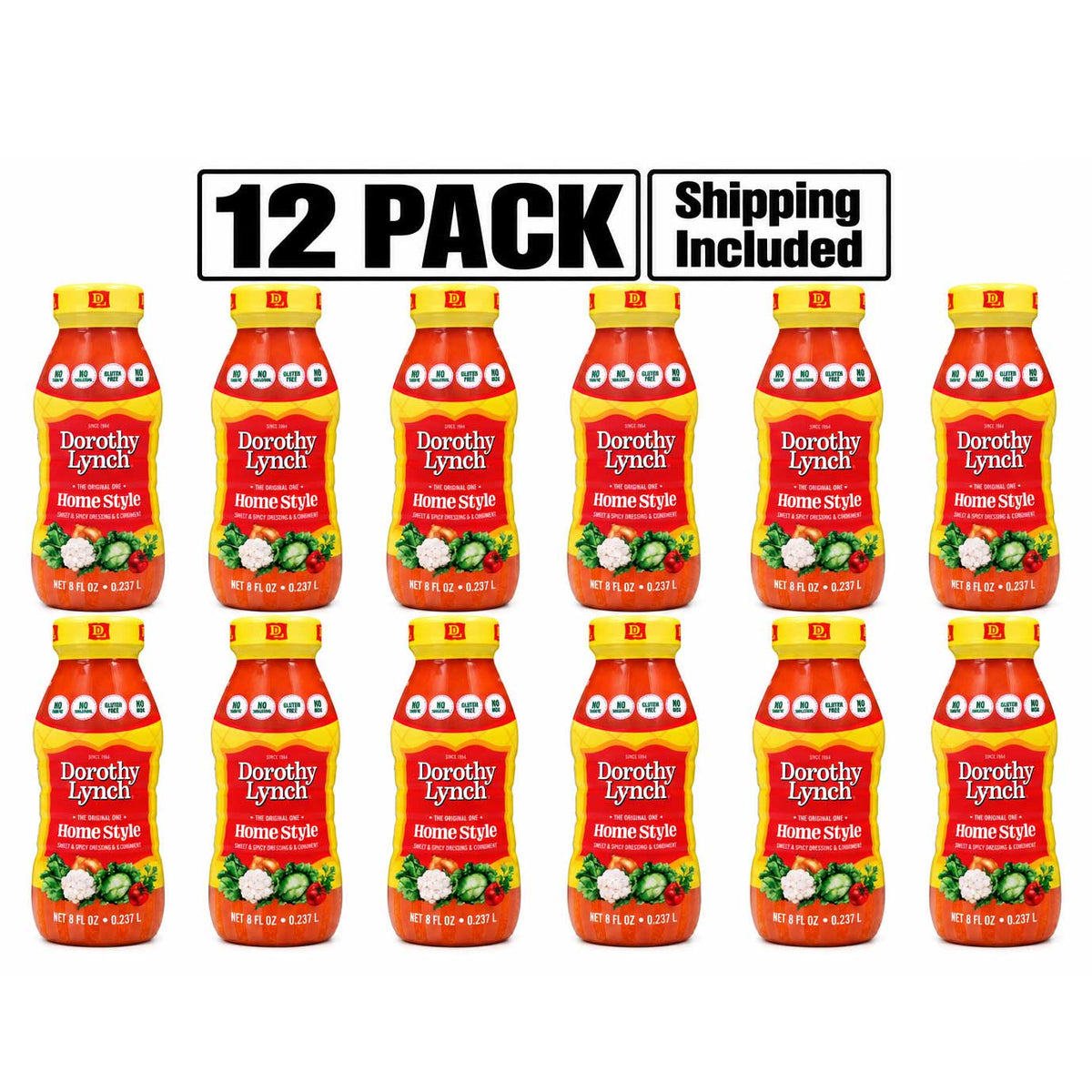 Dorothy Lynch Home Style 8 oz Pack of 12 Shipping Included