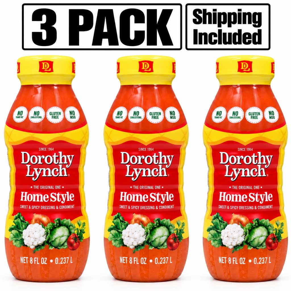 Dorothy Lynch Home Style 8 oz Pack of 3 Shipping Included
