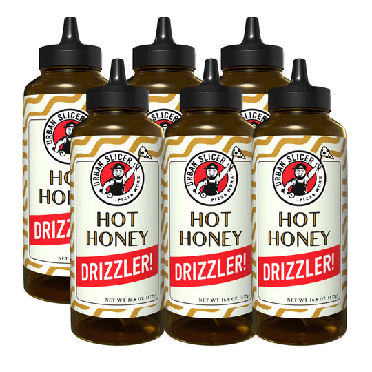 Hot Honey Drizzler | 16.8 oz | Urban Slicer Pizza Worx