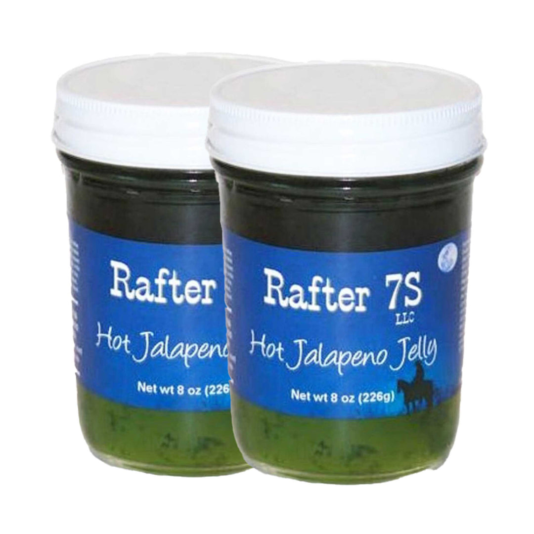 Hot Jalapeno Jelly | Pack of 2 | 8 oz | Rafter 7S