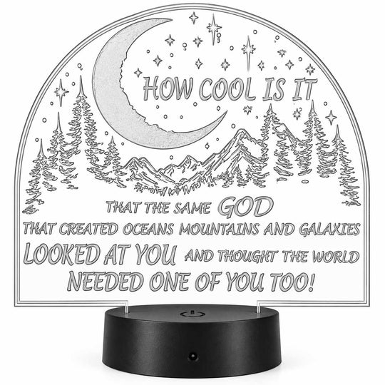 Inspirational LED Plaque
