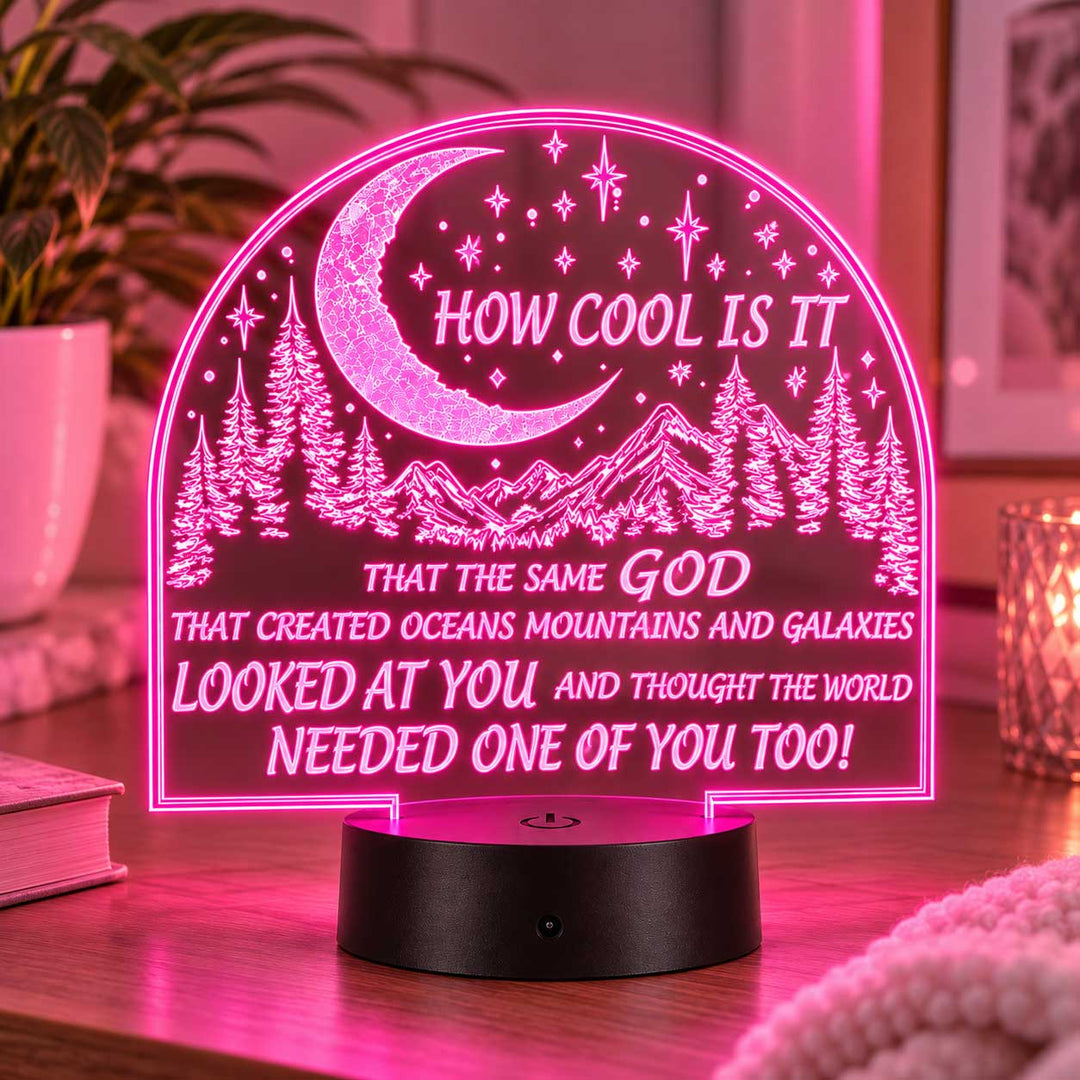Inspirational LED Plaque
