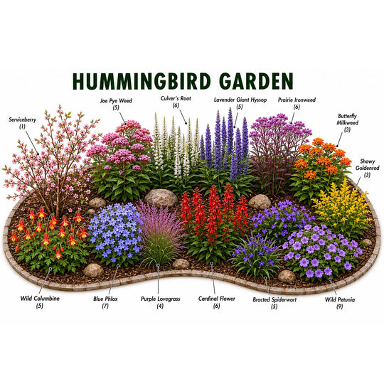 Prairie Legacy Hummingbird Garden