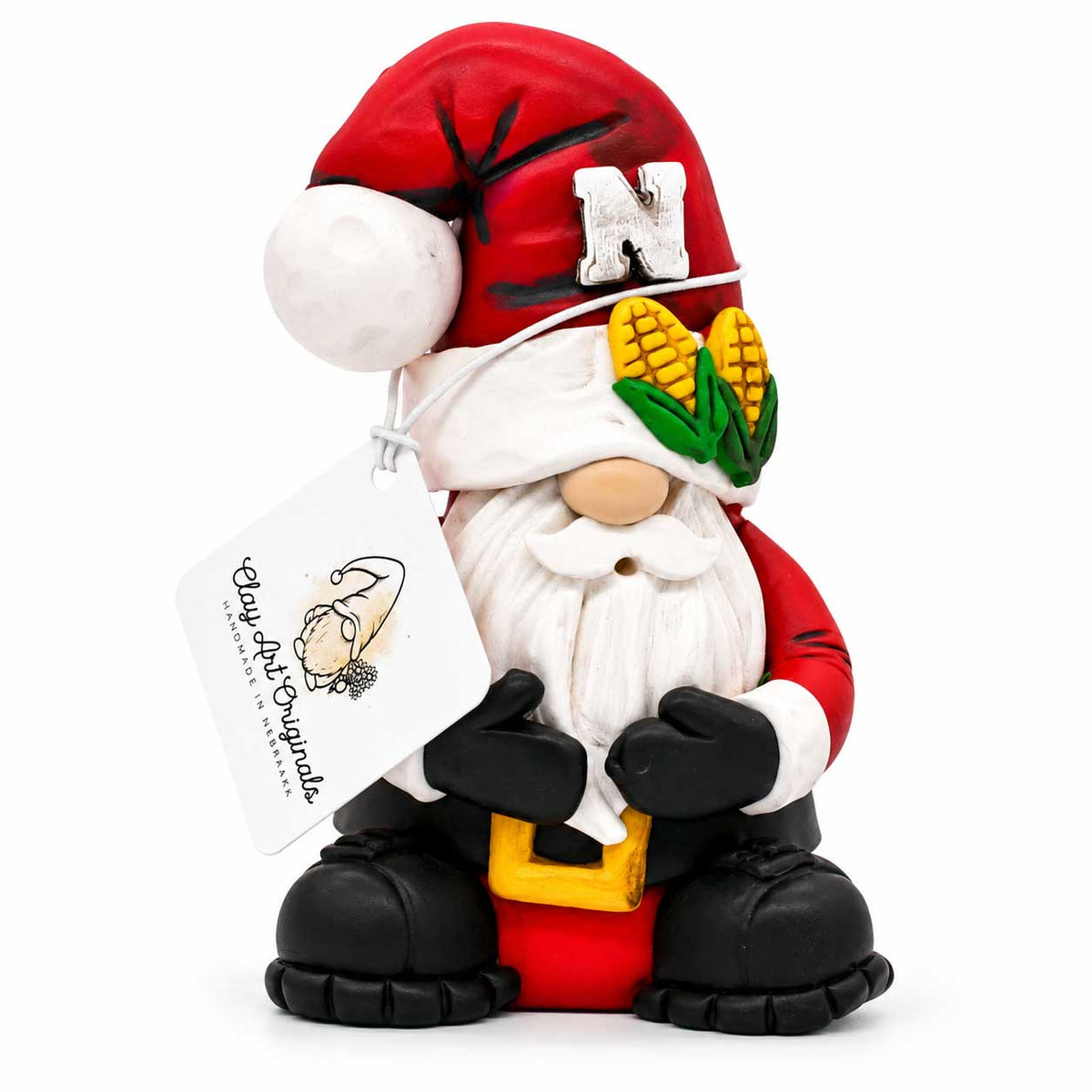 Husker Santa Gnome