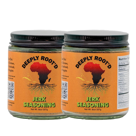 Jerk Seasoning | Pack of 2 | 8 oz | Deeply Root'd