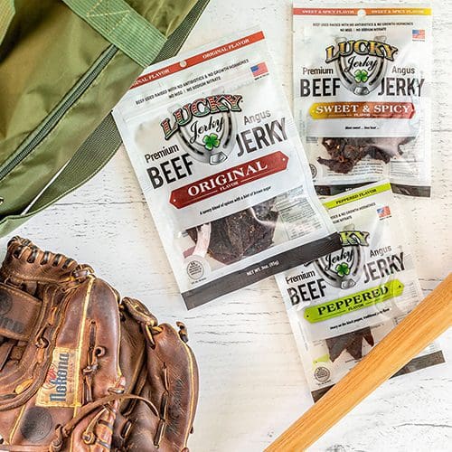 Black Pepper Beef Jerky | 3 oz. Bag | Savory & Robust Flavor | Expertly Cut, Trimmed, & Seasoned | Single Sourced Cattle | All Natural | Tender Beef Jerky | Nebraska Beef | Perfect On-The-Go Snack | 6 Pack | Shipping Included