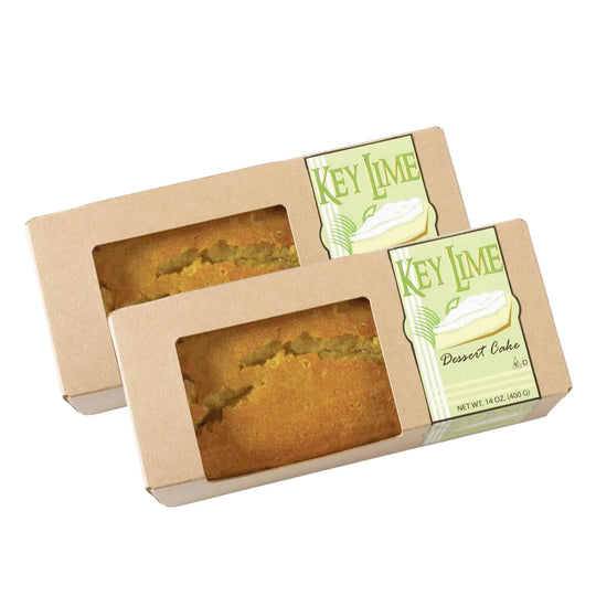 Key Lime Liqueur Cake Bar | Pack of 2 | 14 oz | Beatrice Bakery