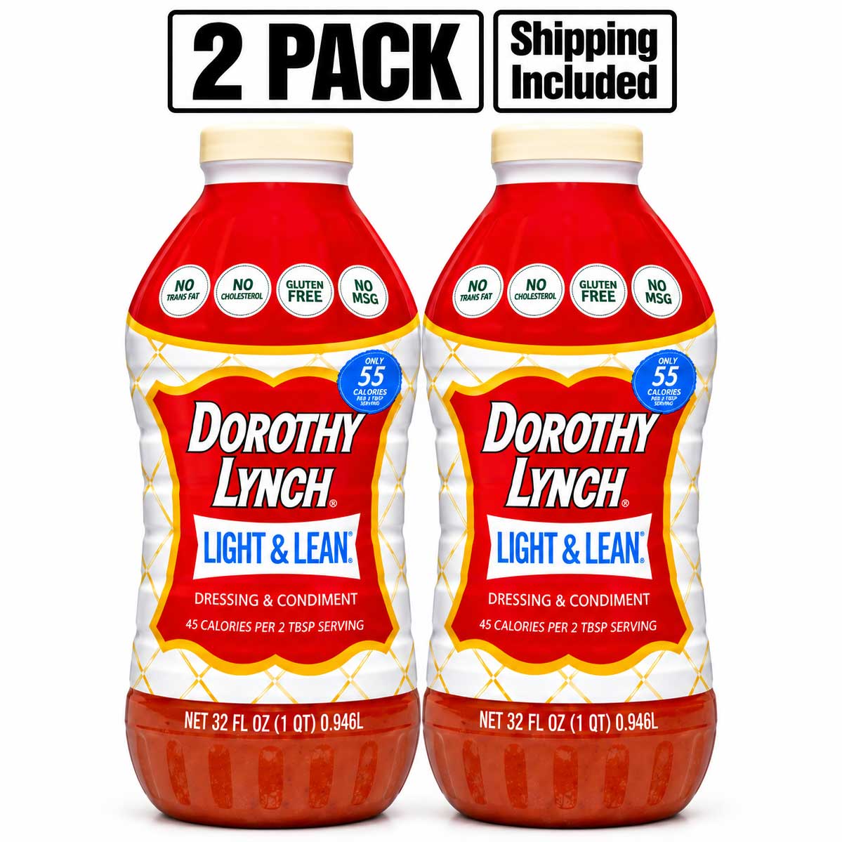 Dorothy Lynch Light & Lean 32 oz Pack of 2 Shipping Included