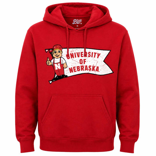 Unisex Lil Red Flag Red Hoodie | Multiple Sizes | Blue 84