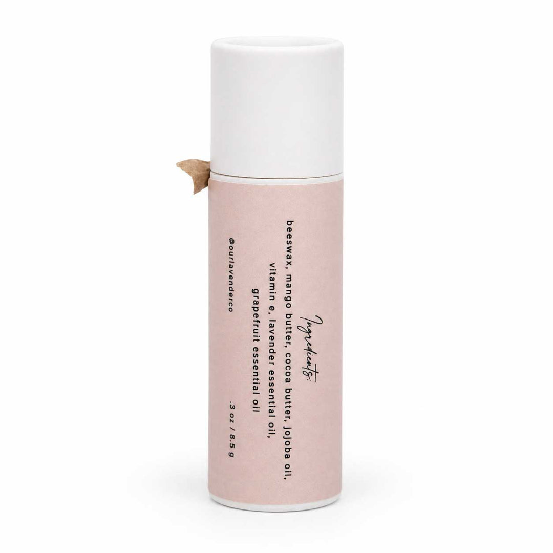 Lavender Grapefruit Lip Balm