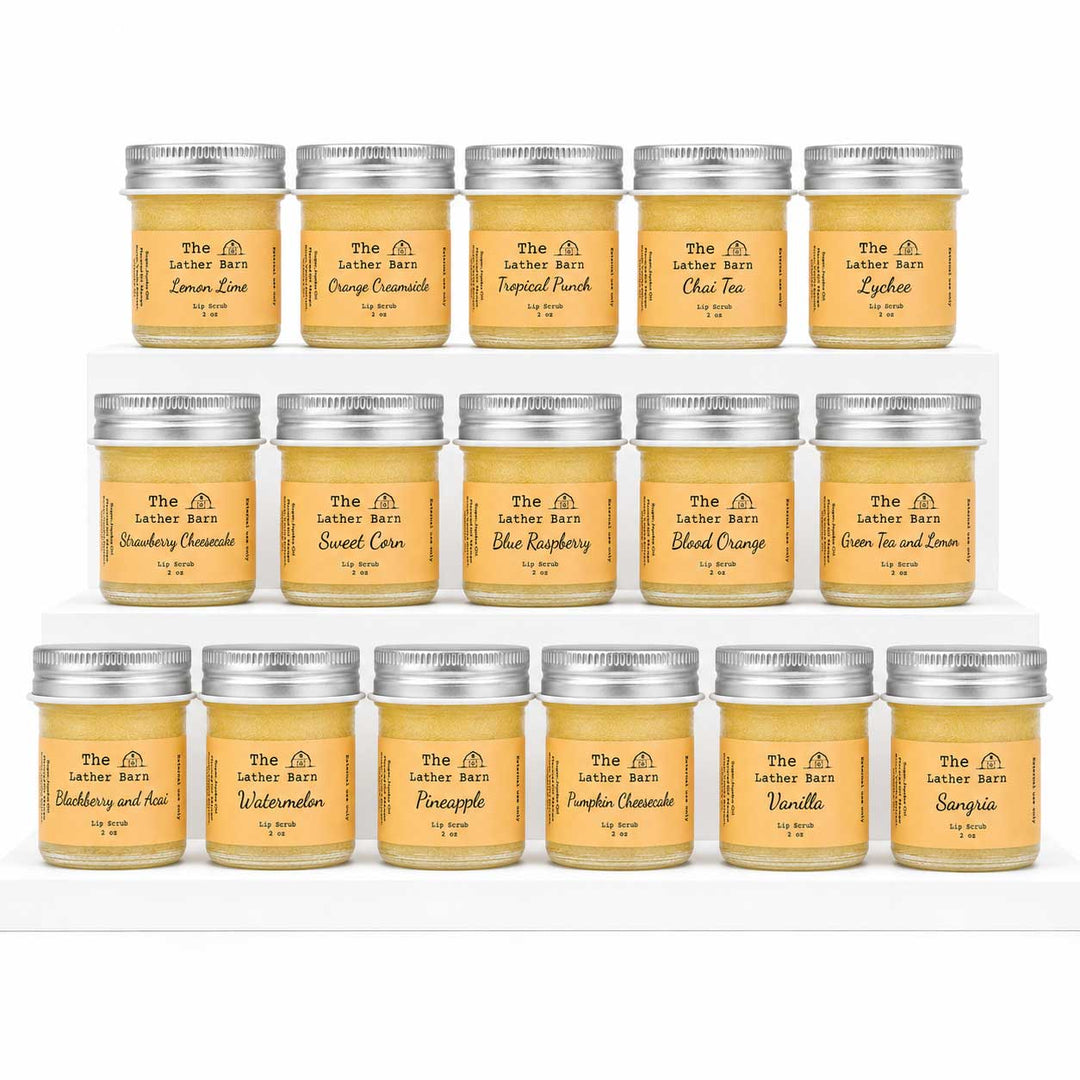 The Lather Barn Collection of Lip Scrubs