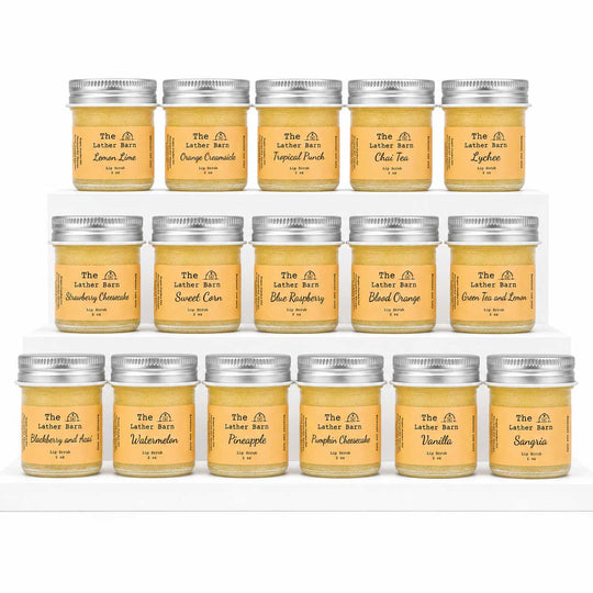 The Lather Barn Collection of Lip Scrubs