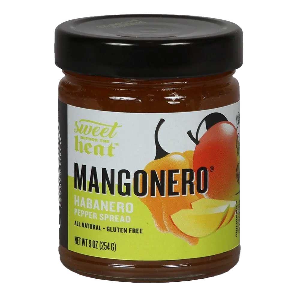 Mangonero Pepper Spread | Pack of 3 | 9 oz | Gluten Free | Chili Dawg's Foods of Fire
