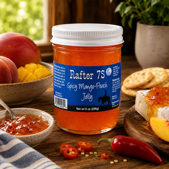 Spicy Mango-Peach Jelly