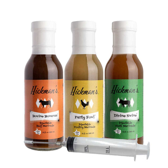 Hickman’s Marinade Package With Injector | Gluten Free | Hickman's Fat Boy BBQ