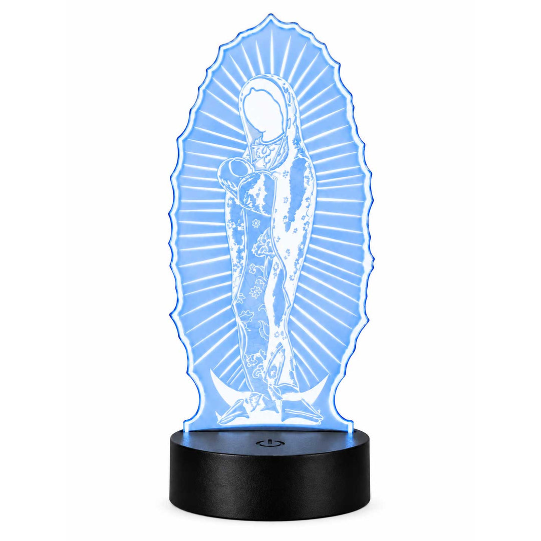 Our Lady of Guadalupe LED Lighted Plaque | Glowing Creation