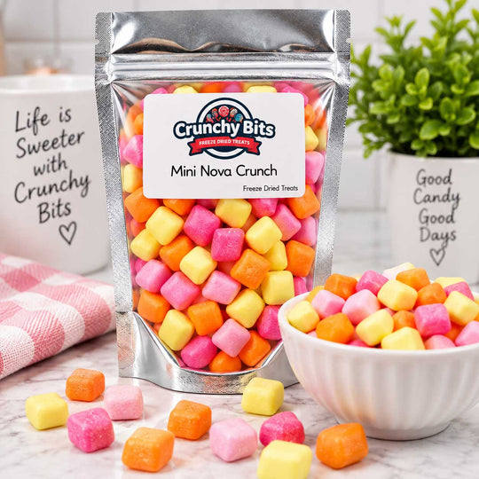 Mini Nova Crunch Freeze-Dried Candy | Crunchy Bits Candy