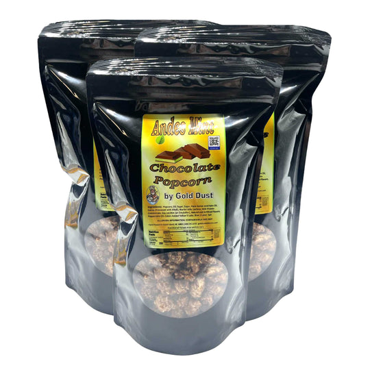 Mint Chocolate Covered Popcorn | Pack of 3 | 6 oz | Non-GMO | Gold Dust Kettle Corn